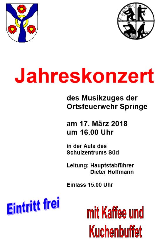 Flyer Konzert 2018